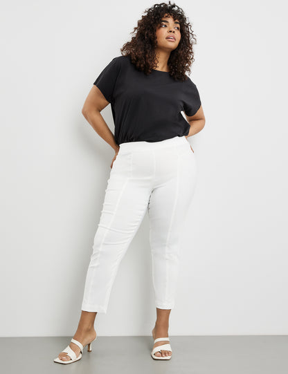 Stretchy 3/4-Length Trousers, Lucy