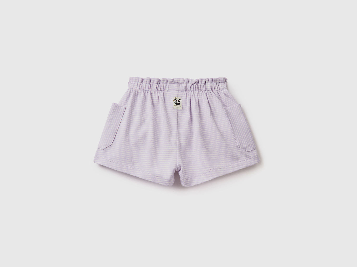 Striped Bermudas With Pockets