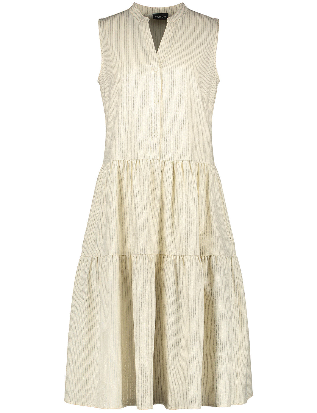 Summer Dress In A Cotton/Linen Blend