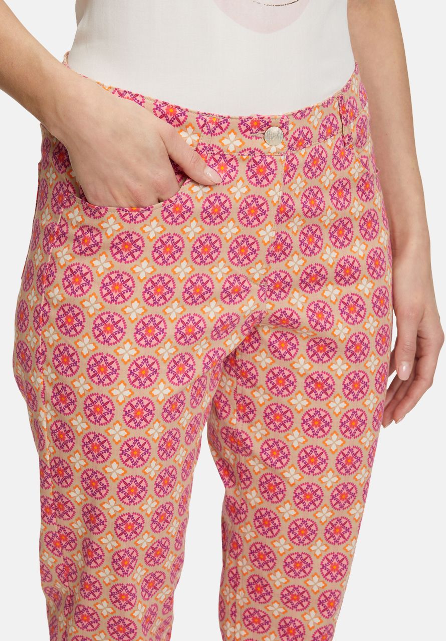 Summer Pants Printed Pants - 06