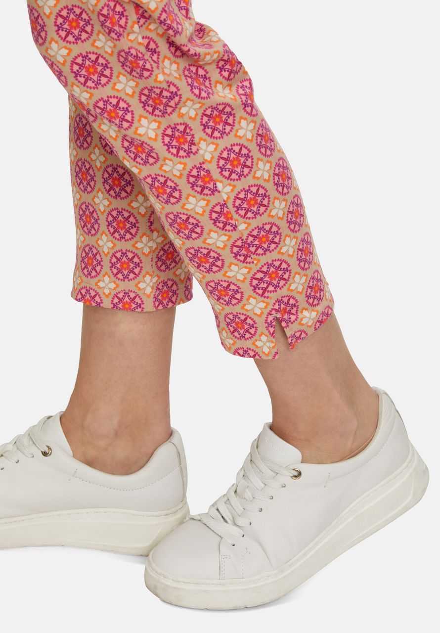 Summer Pants Printed Pants - 07