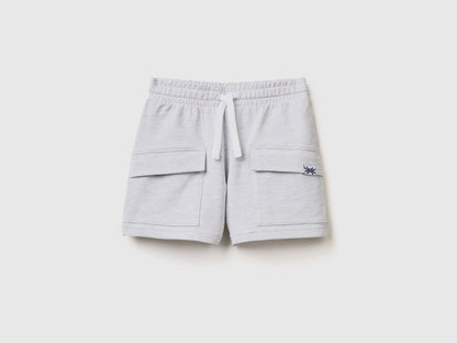 Sweat Knitted Shorts With Pockets