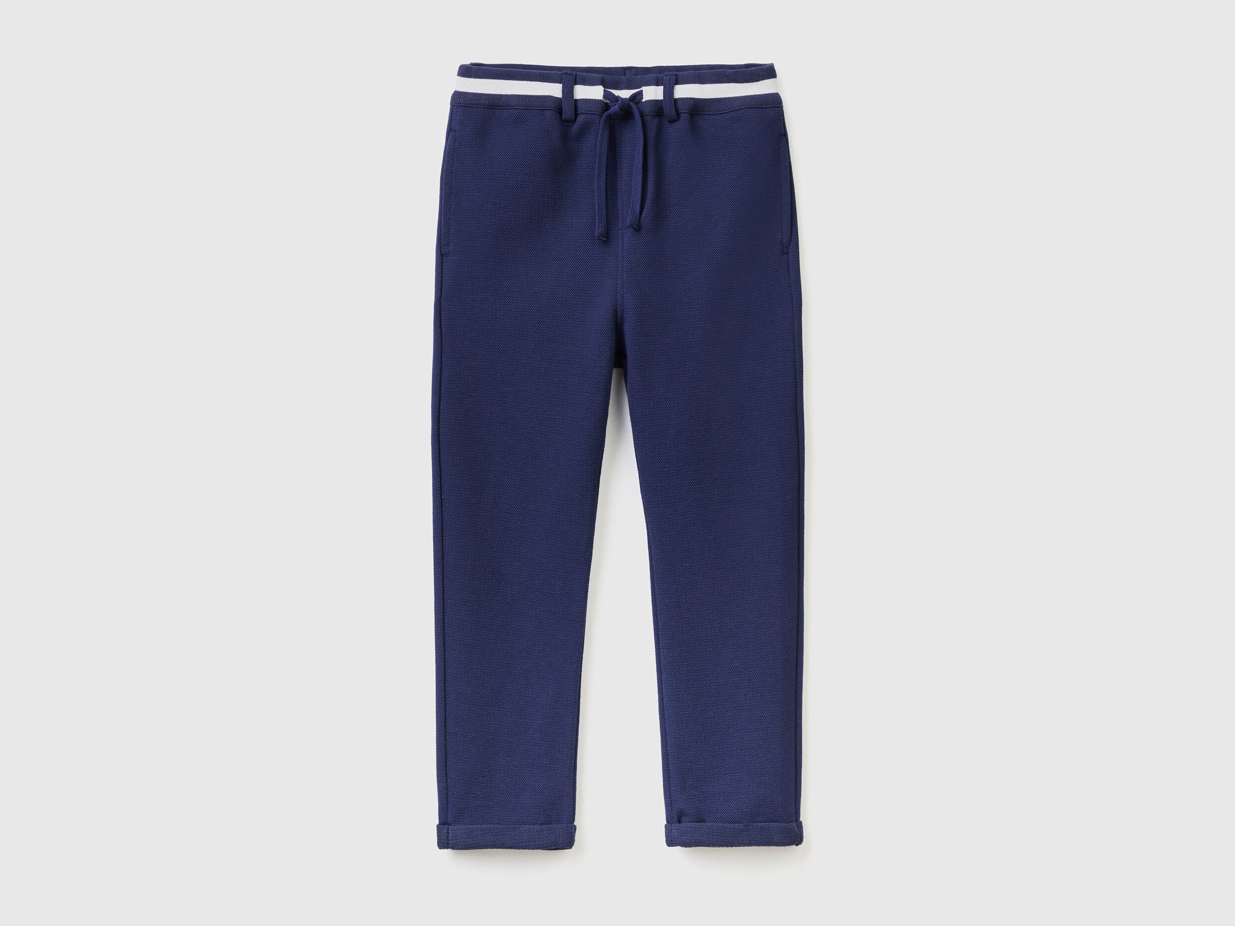 Sweatpants With Drawstring - 01