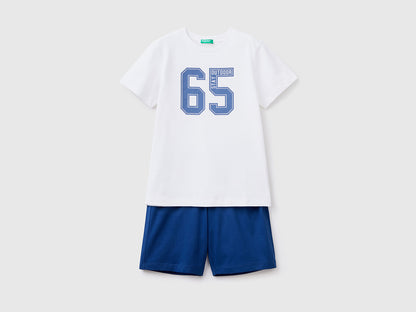 T-Shirt And Bermudas Set