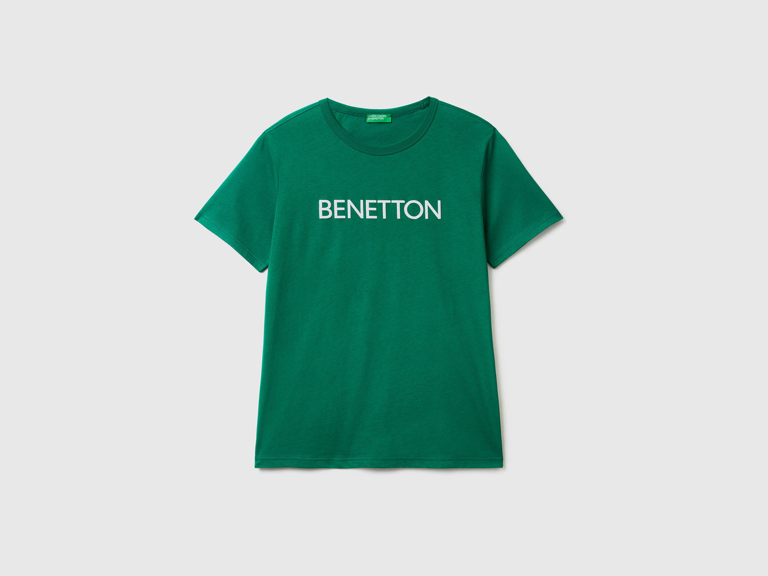 T-Shirt In Organic Cotton With Logo Print