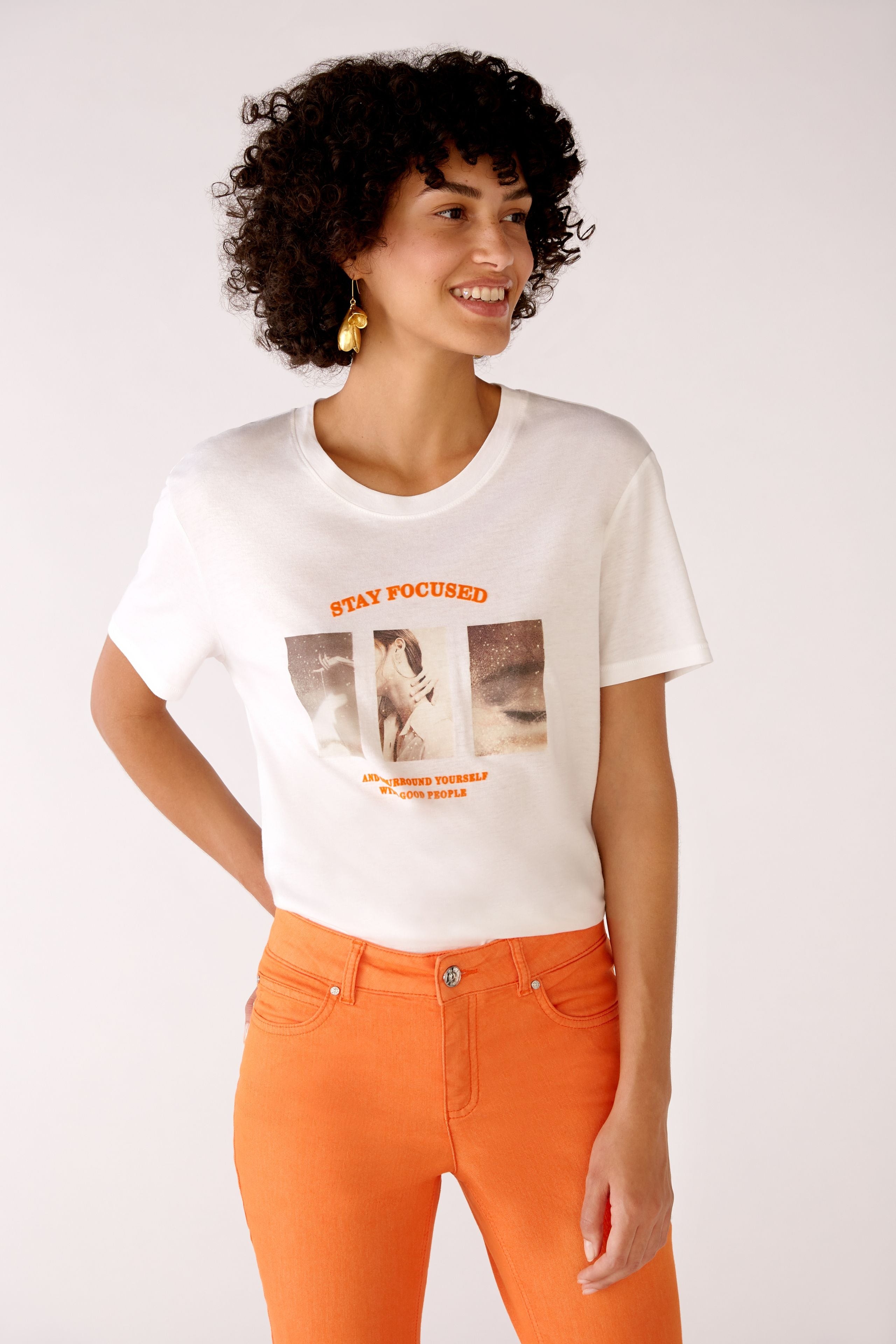 T-Shirt Made From Soft Jersey Fabric - BEVAVA