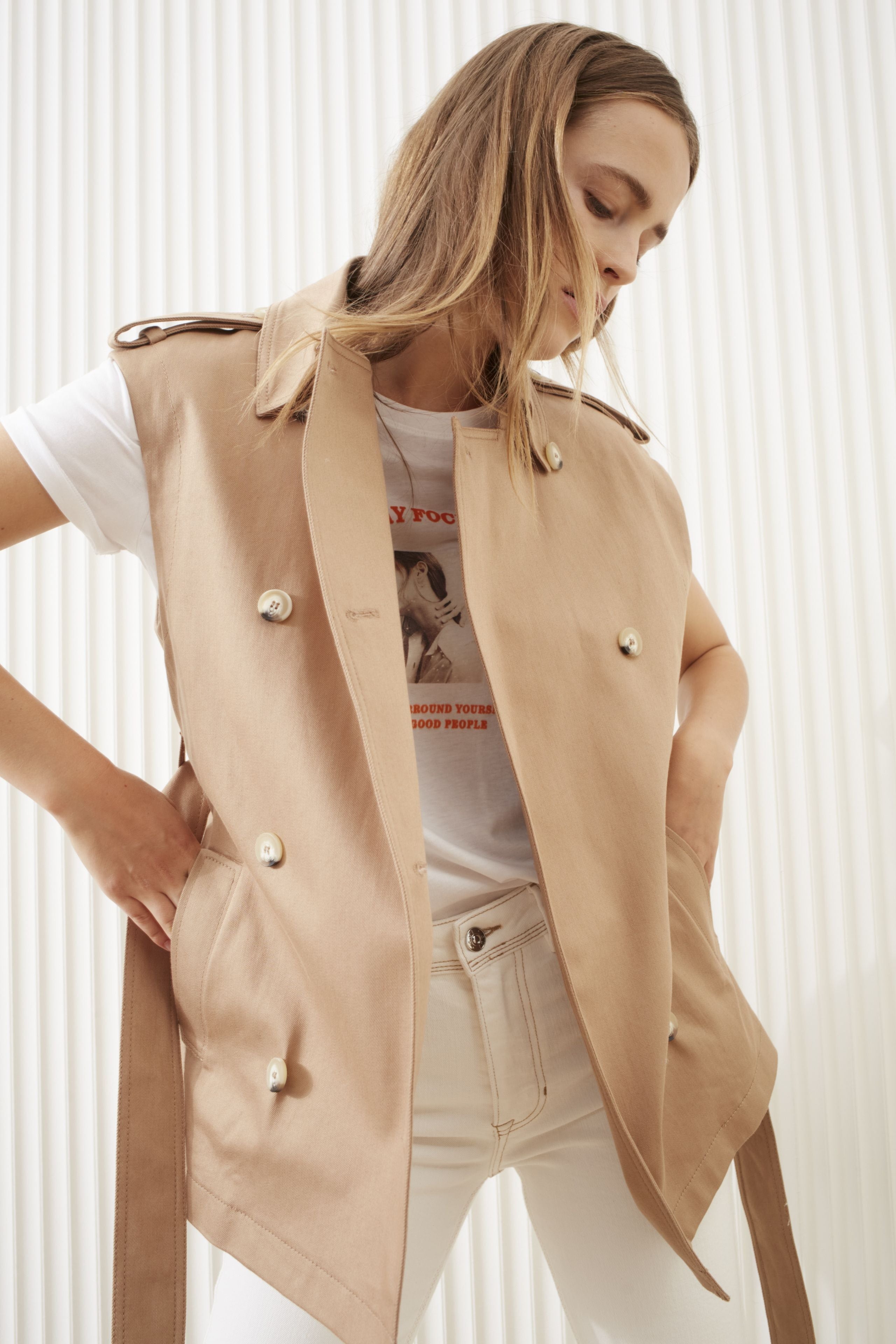 T-Shirt Made From Soft Jersey Fabric - BEVAVA