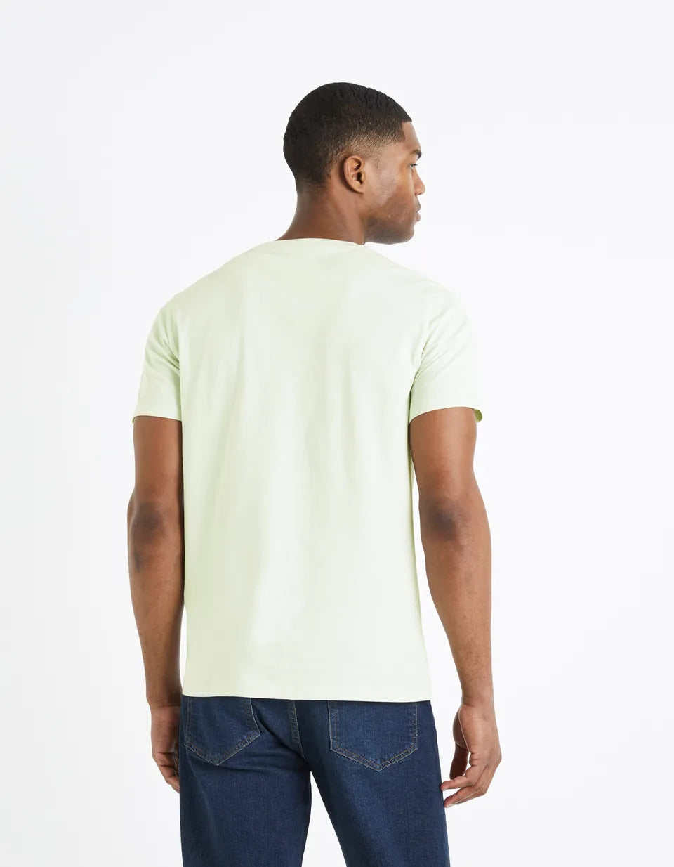 T-Shirt Turtleneck Around 100% Cotton - Vert - 03