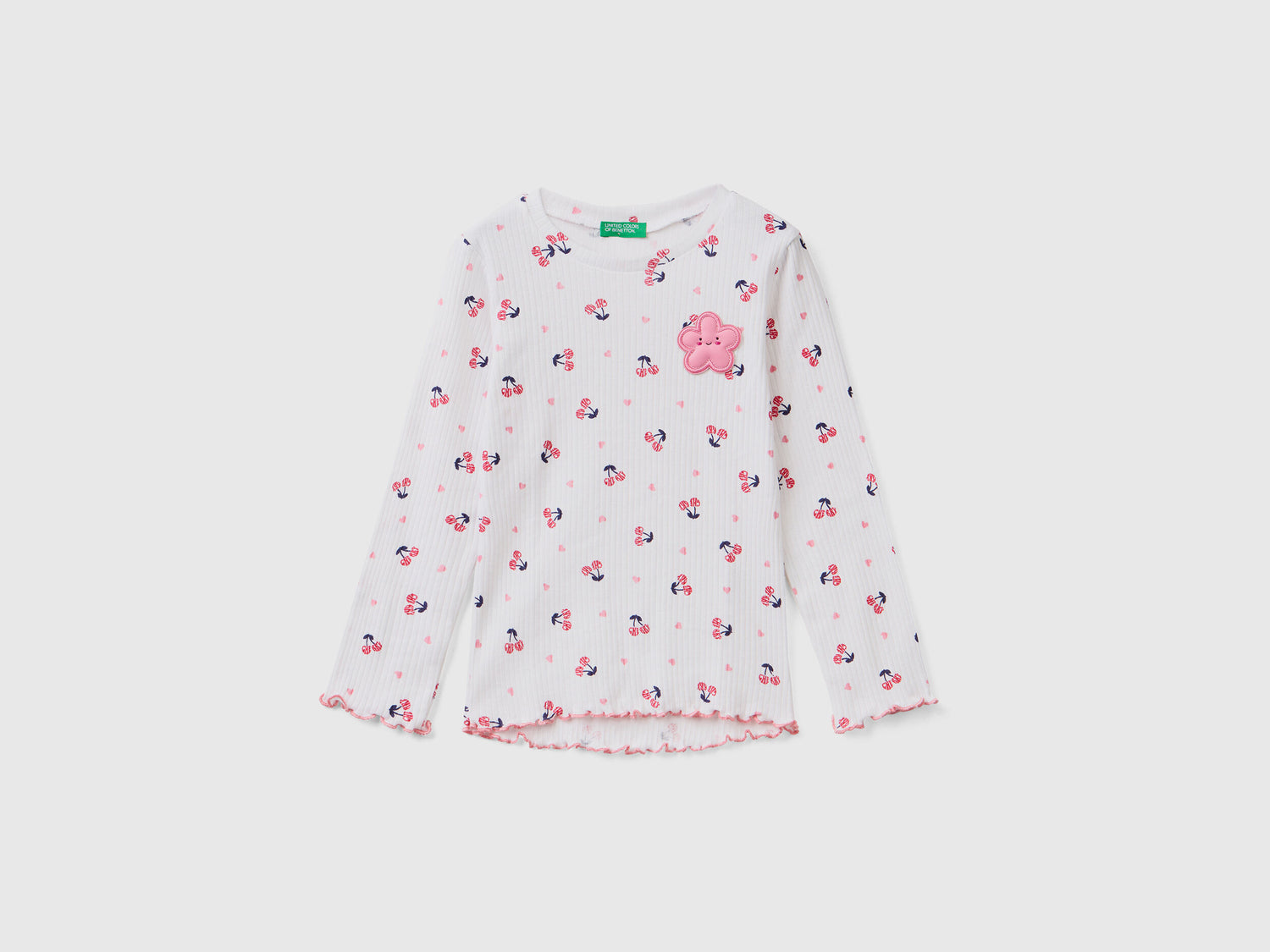 T-Shirt With Cherry Print - 01