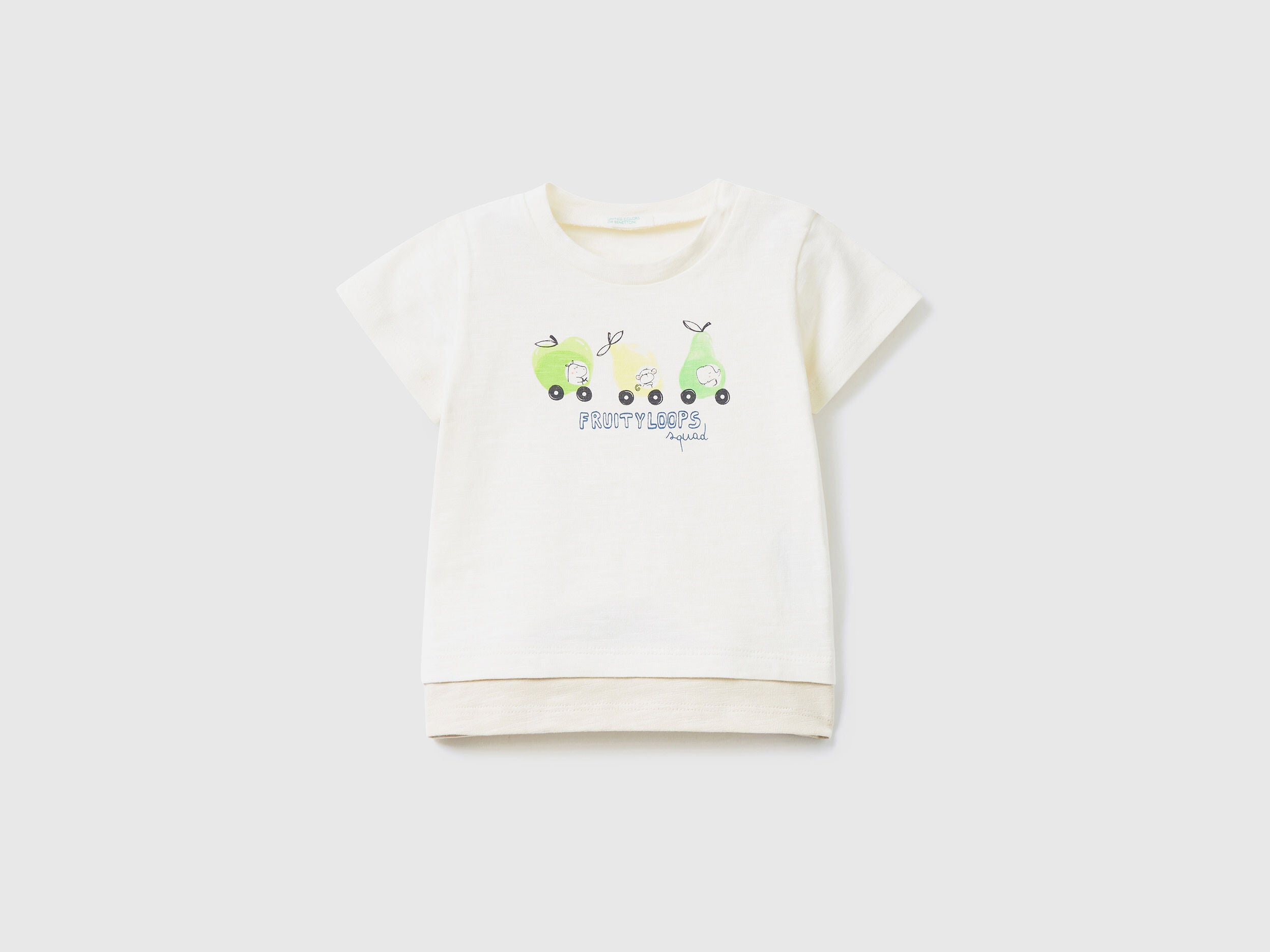 T-Shirt With Fruit Print - 01