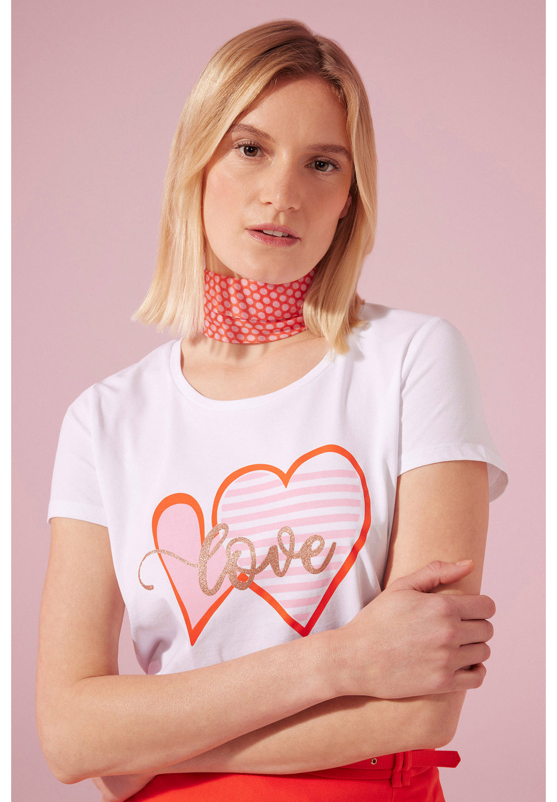 T-Shirt With Heart - 01