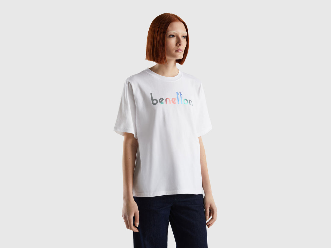 T-Shirt With Logo Text - 01