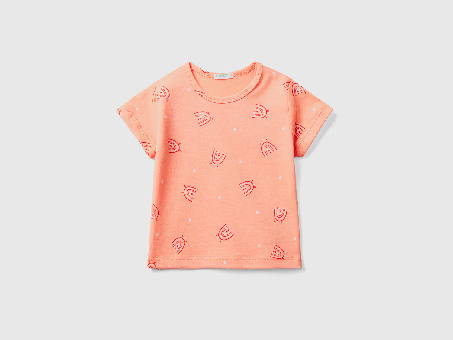 T-Shirt With Patterned Print - 01