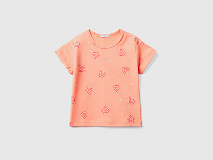 T-Shirt With Patterned Print - 01