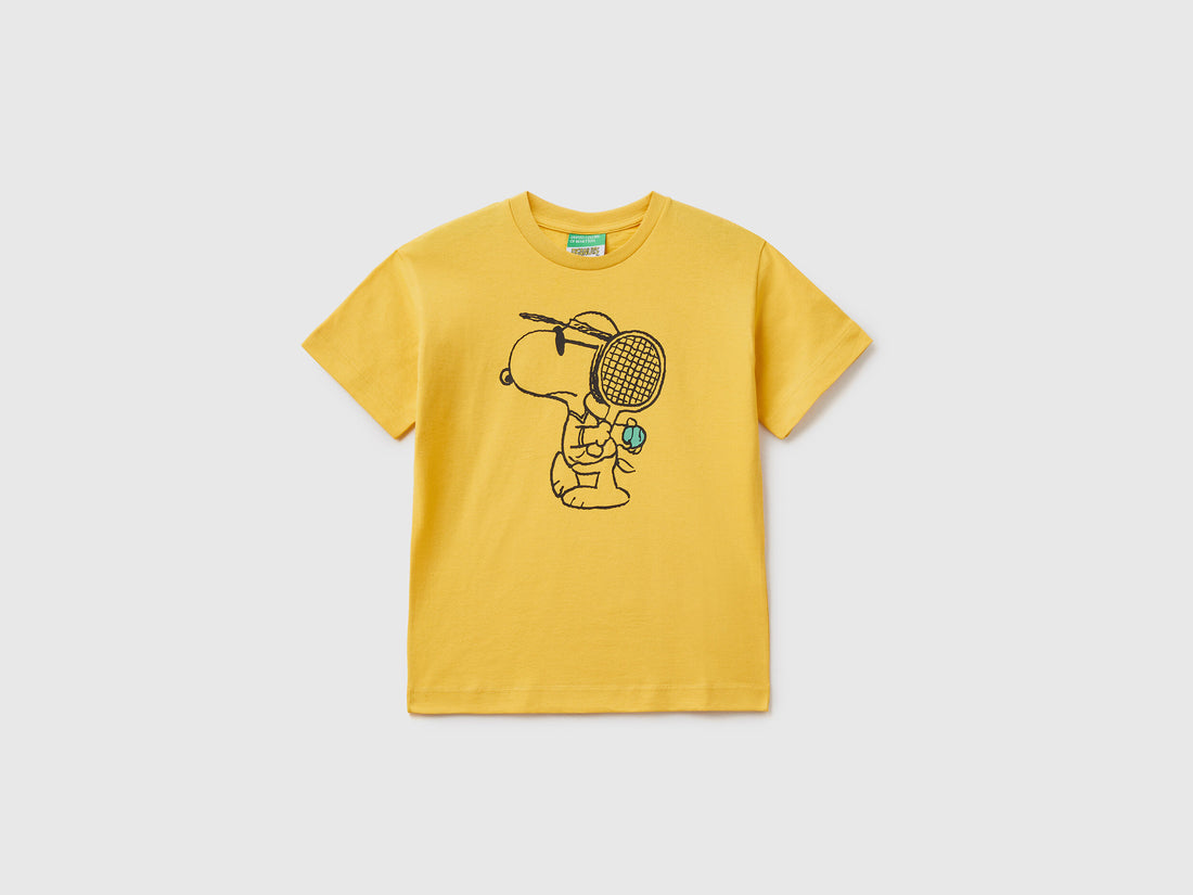 T-Shirt With Peanuts Print