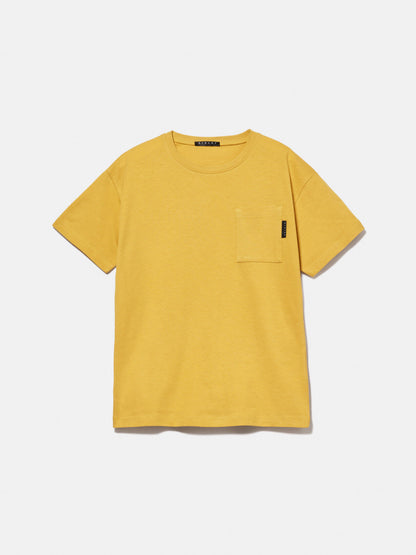 T-Shirt With Pocket And Logo