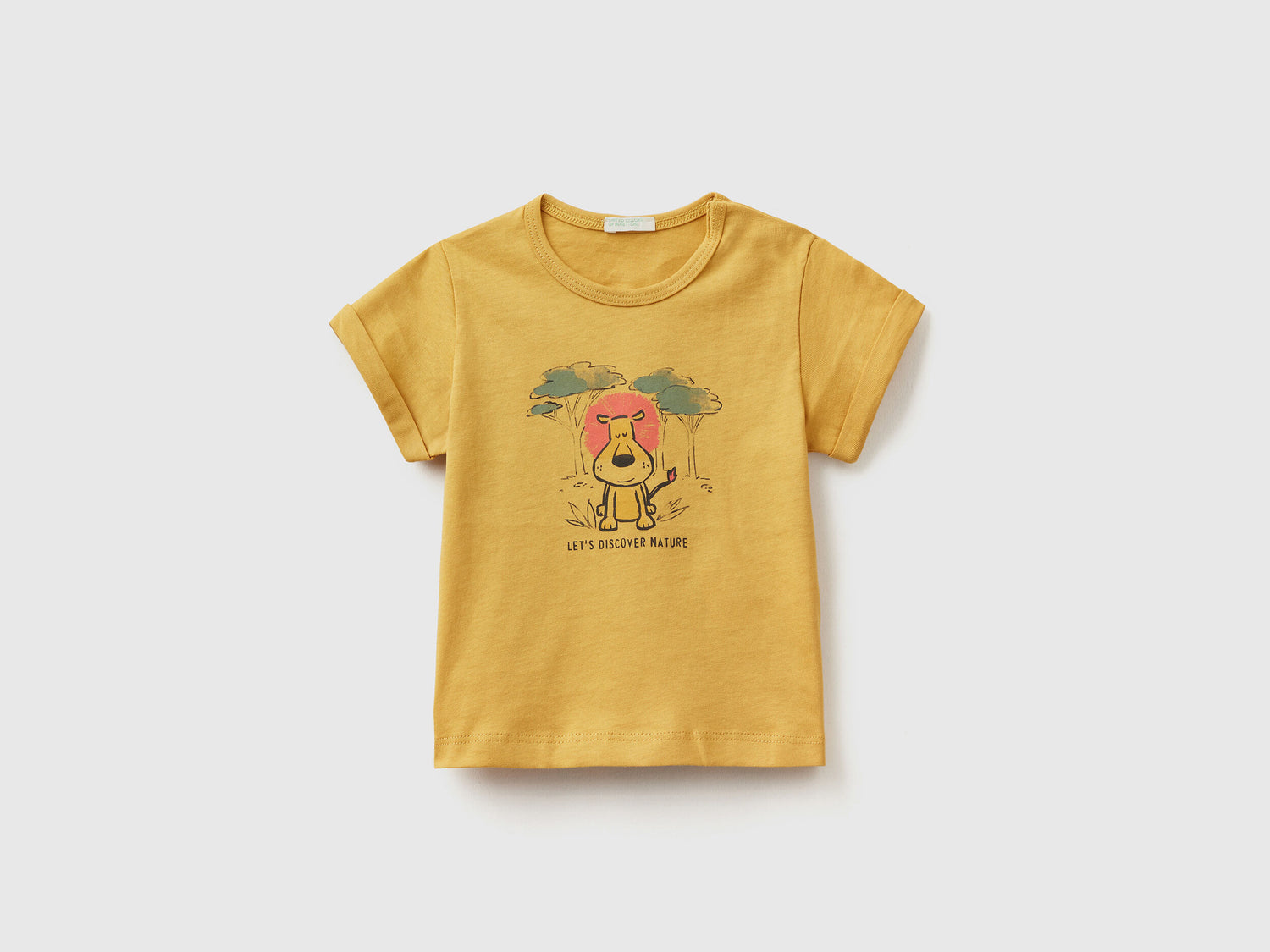 T-Shirt With Print In Organic Cotton