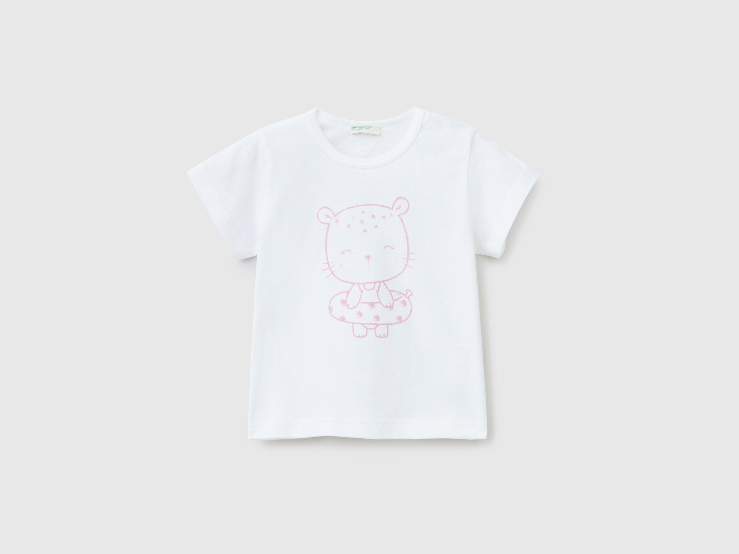 T-Shirt With Print In Organic Cotton - 01