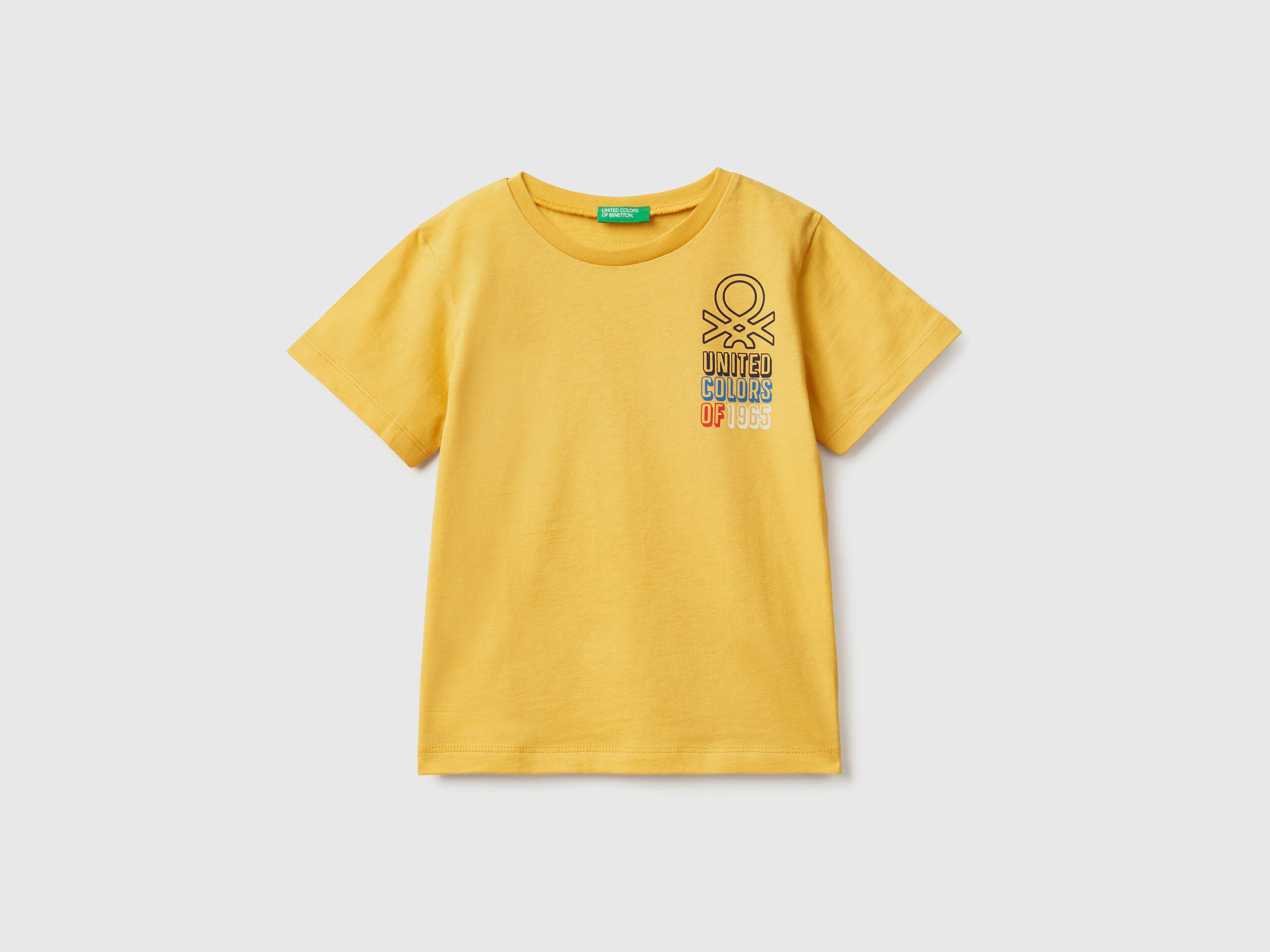 T-Shirt With Print In 100% Organic Cotton
