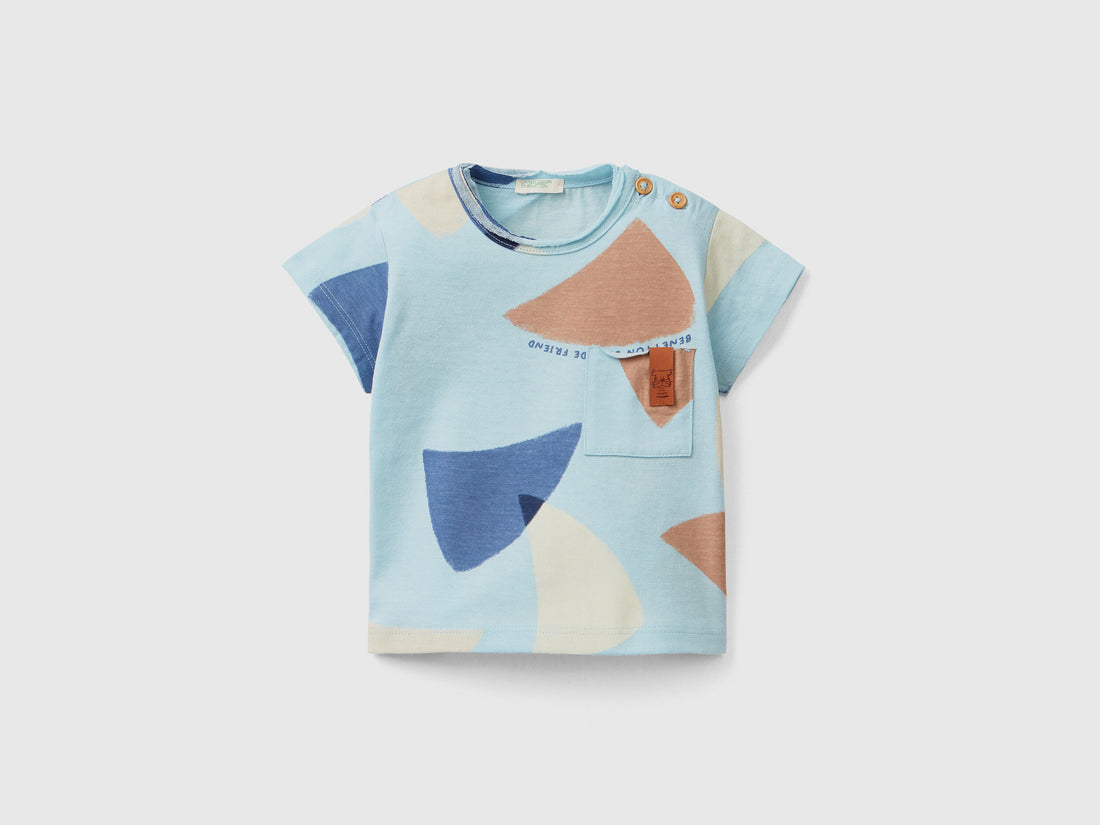 T-Shirt With Sail Print - 01