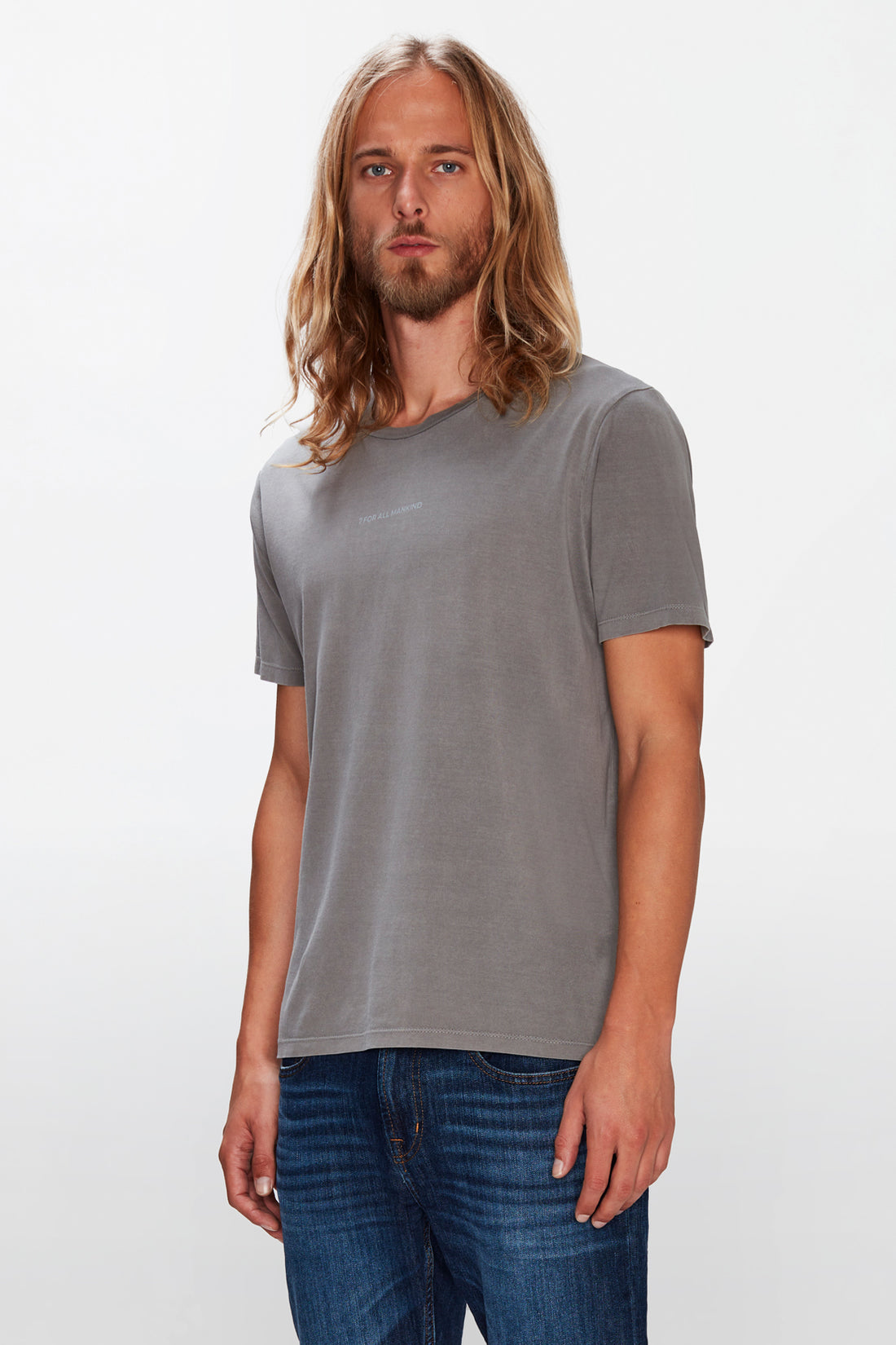 Tee Mineral Dye Grey