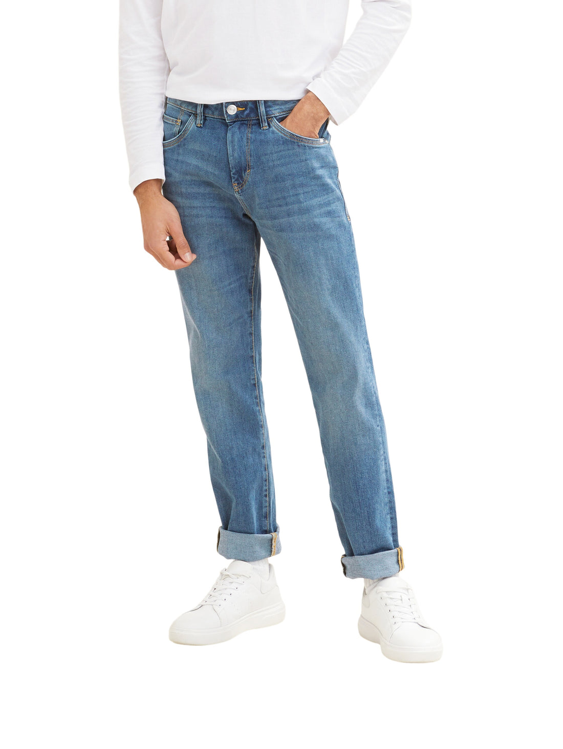Tinted Blue Standard Fit Jeans