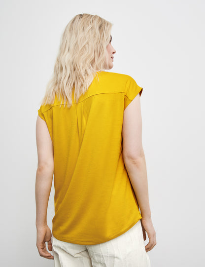 Top With A Satin Front