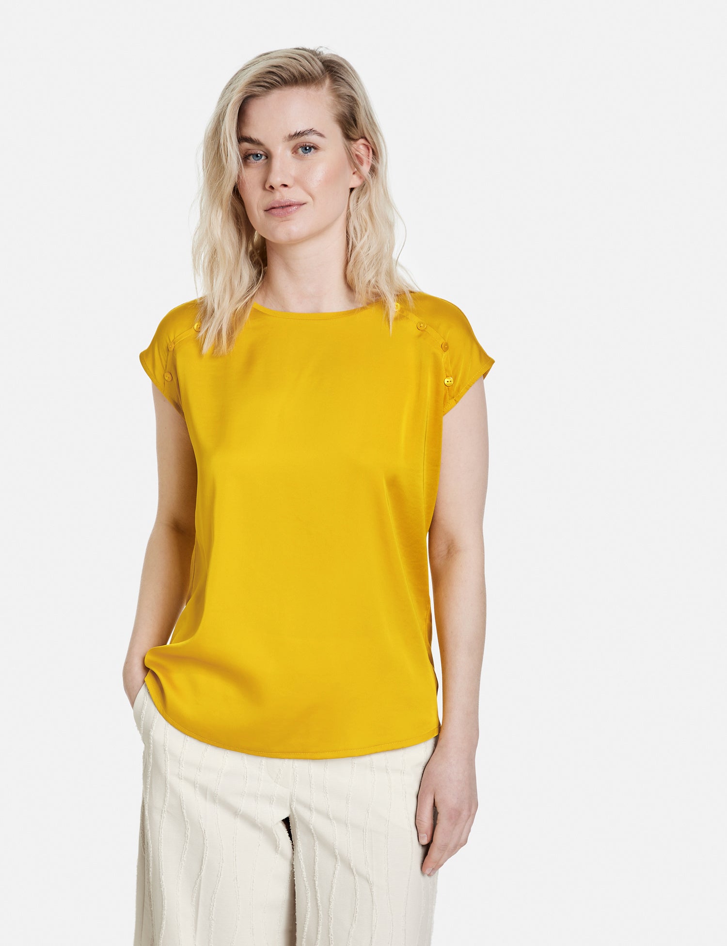 Top With A Satin Front