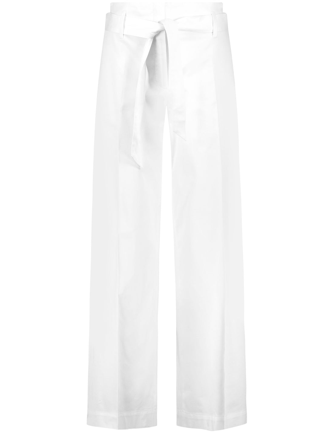 Trousers With A Tie-Around Belt
