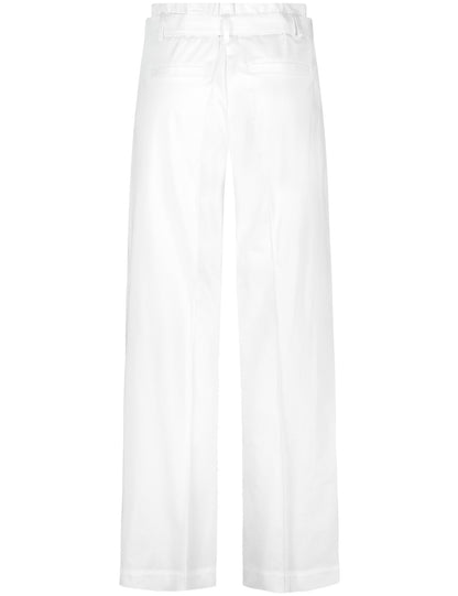 Trousers With A Tie-Around Belt