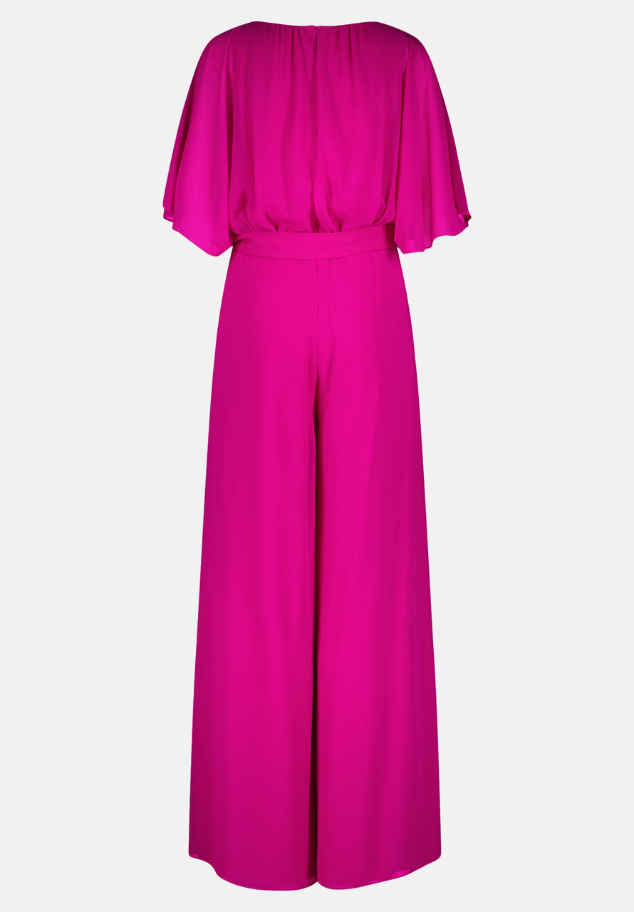 Vera Mont Jumpsuit With Tie Belt