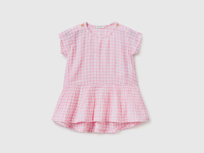 Vichy Dress In Pure Cotton - 01