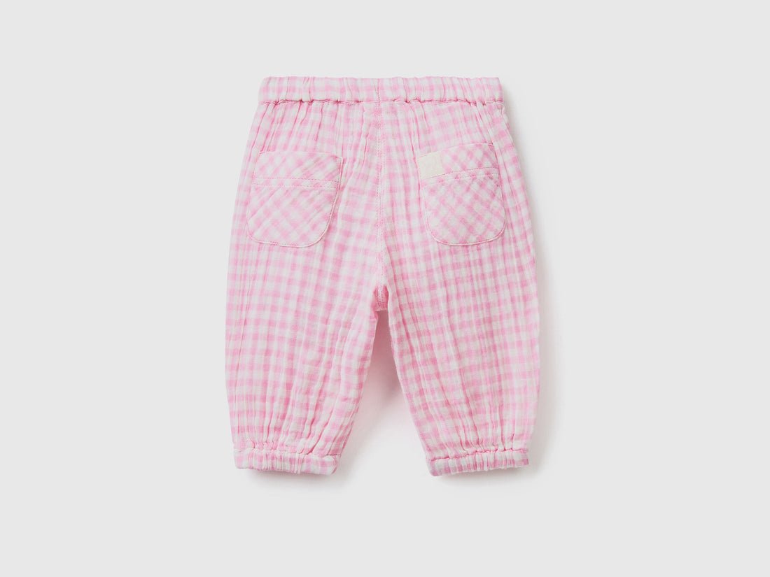 Vichy Trousers With Bow - 02