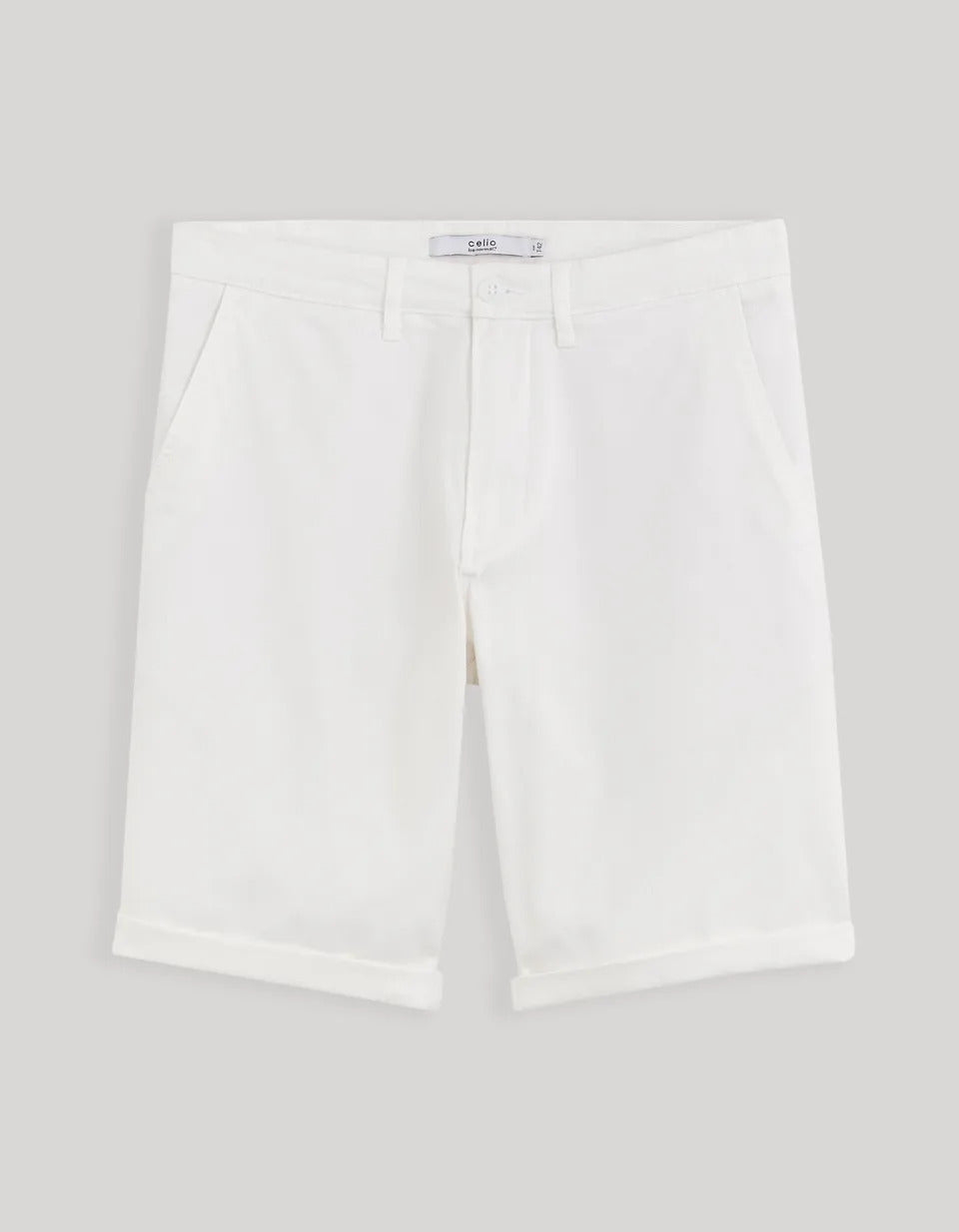 White Chino Shorts