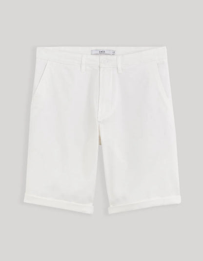 White Chino Shorts