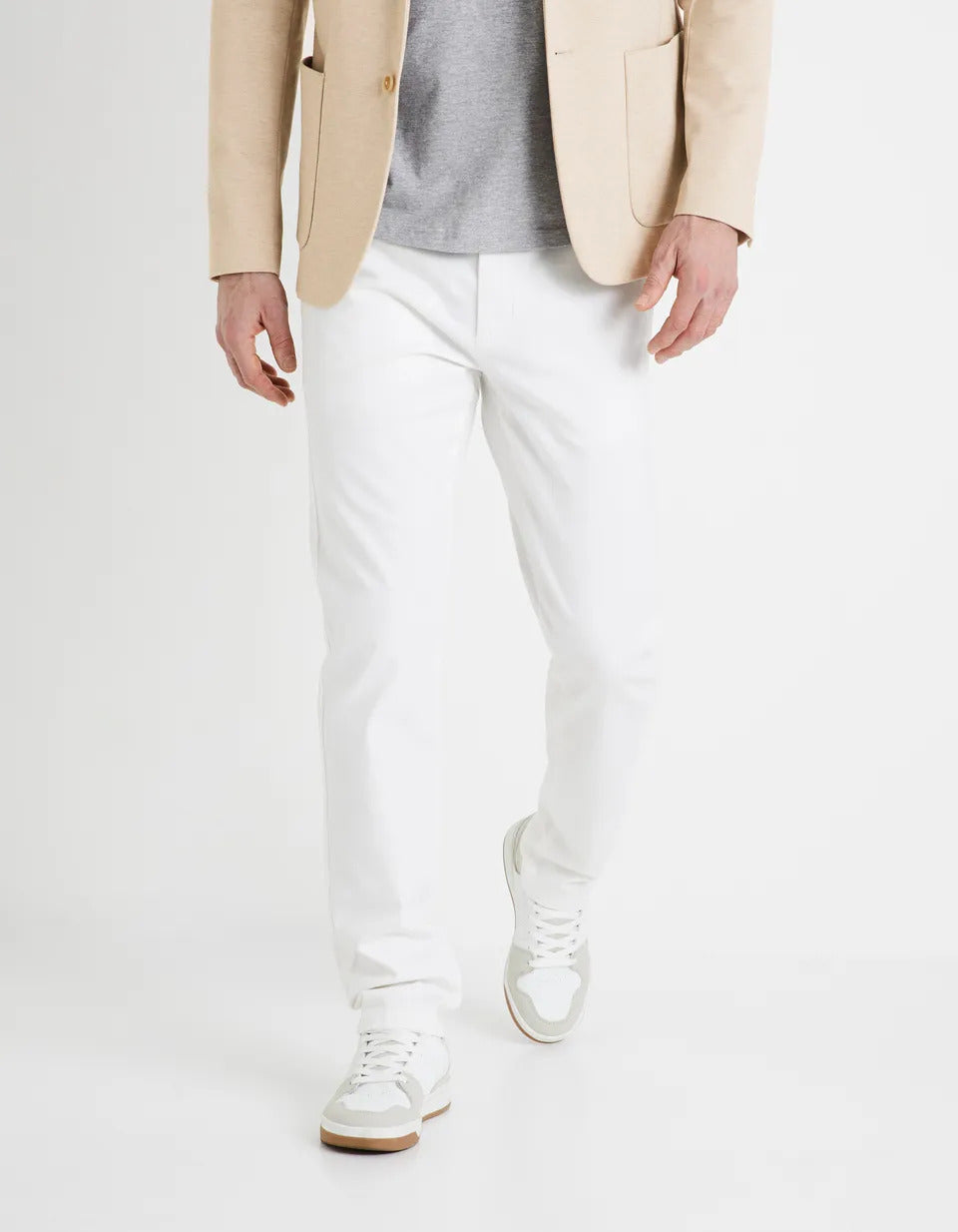 White Chino Trousers