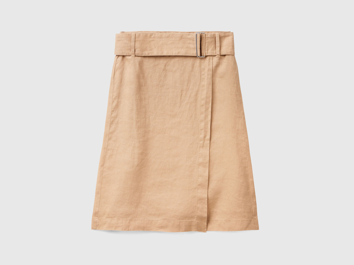 Wrap Skirt In Pure Linen