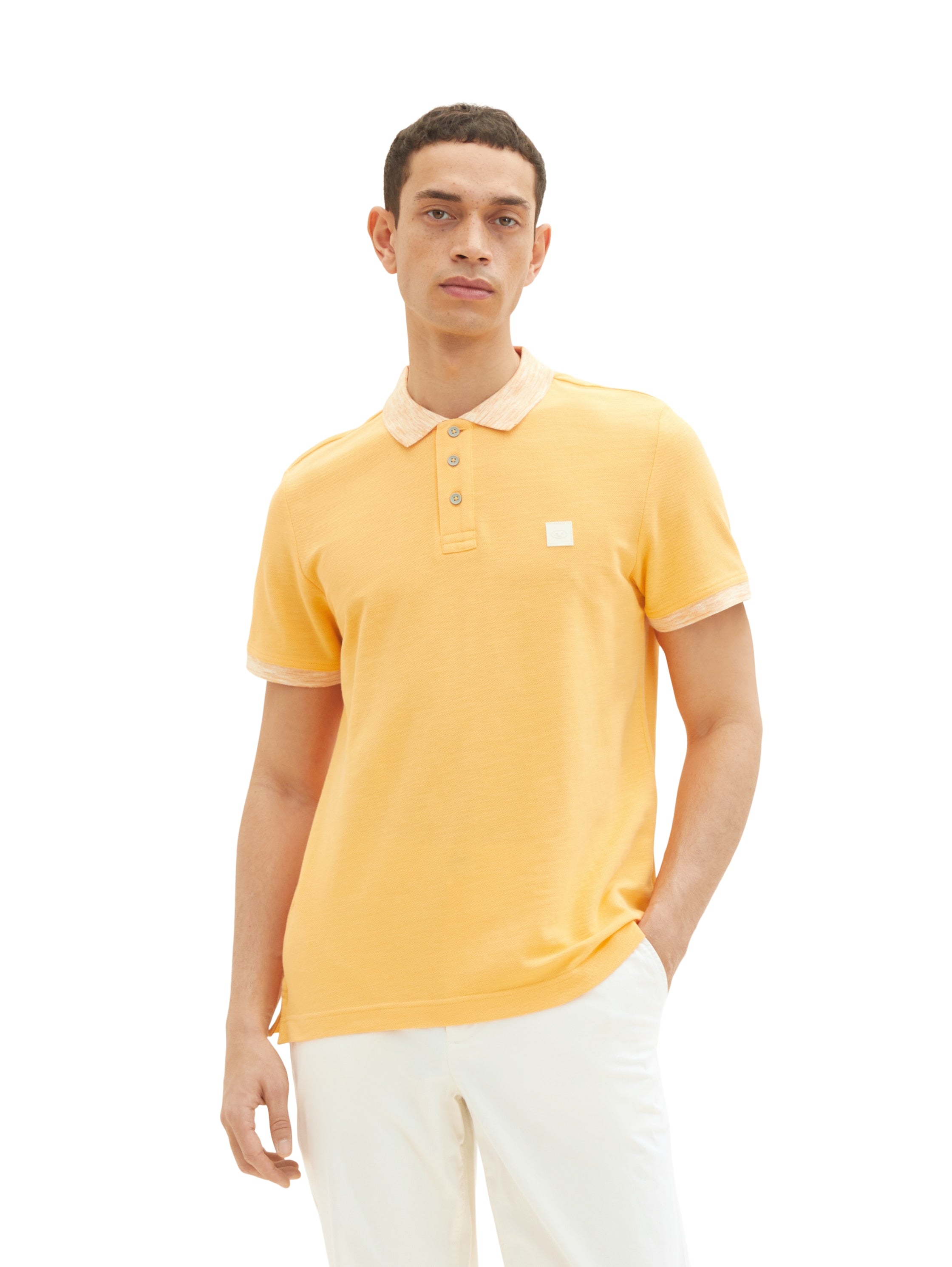 Yellow Short Sleeve Polo Shirt