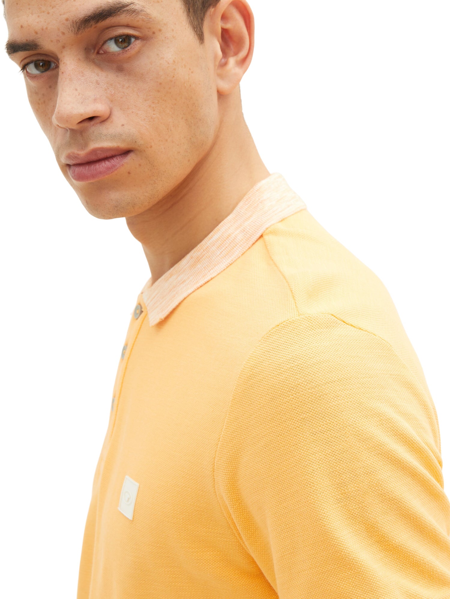 Yellow Short Sleeve Polo Shirt
